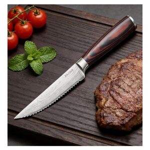 Ultra Sharp Steak Knives 4.48 inch, High Carbon Stainless Steel Steak Knife